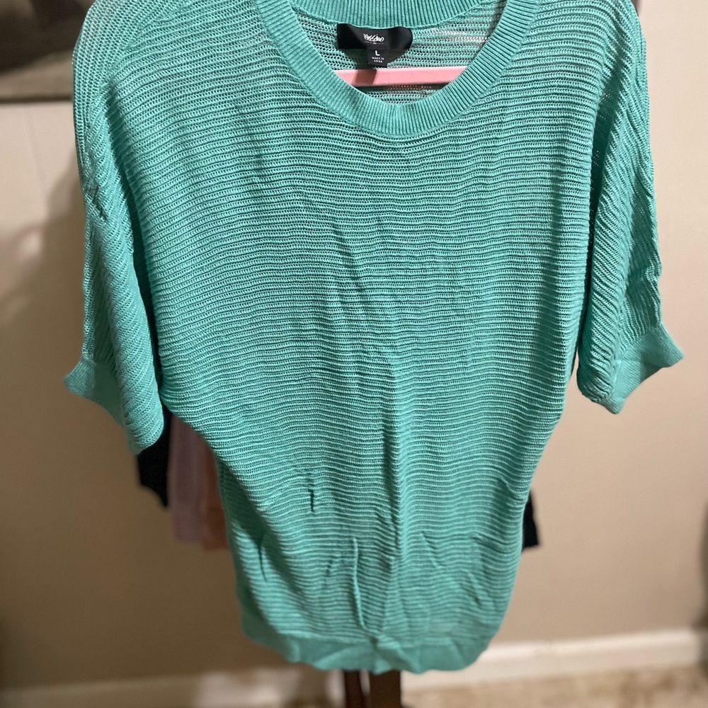 Missoni for Target Teal Blouse
